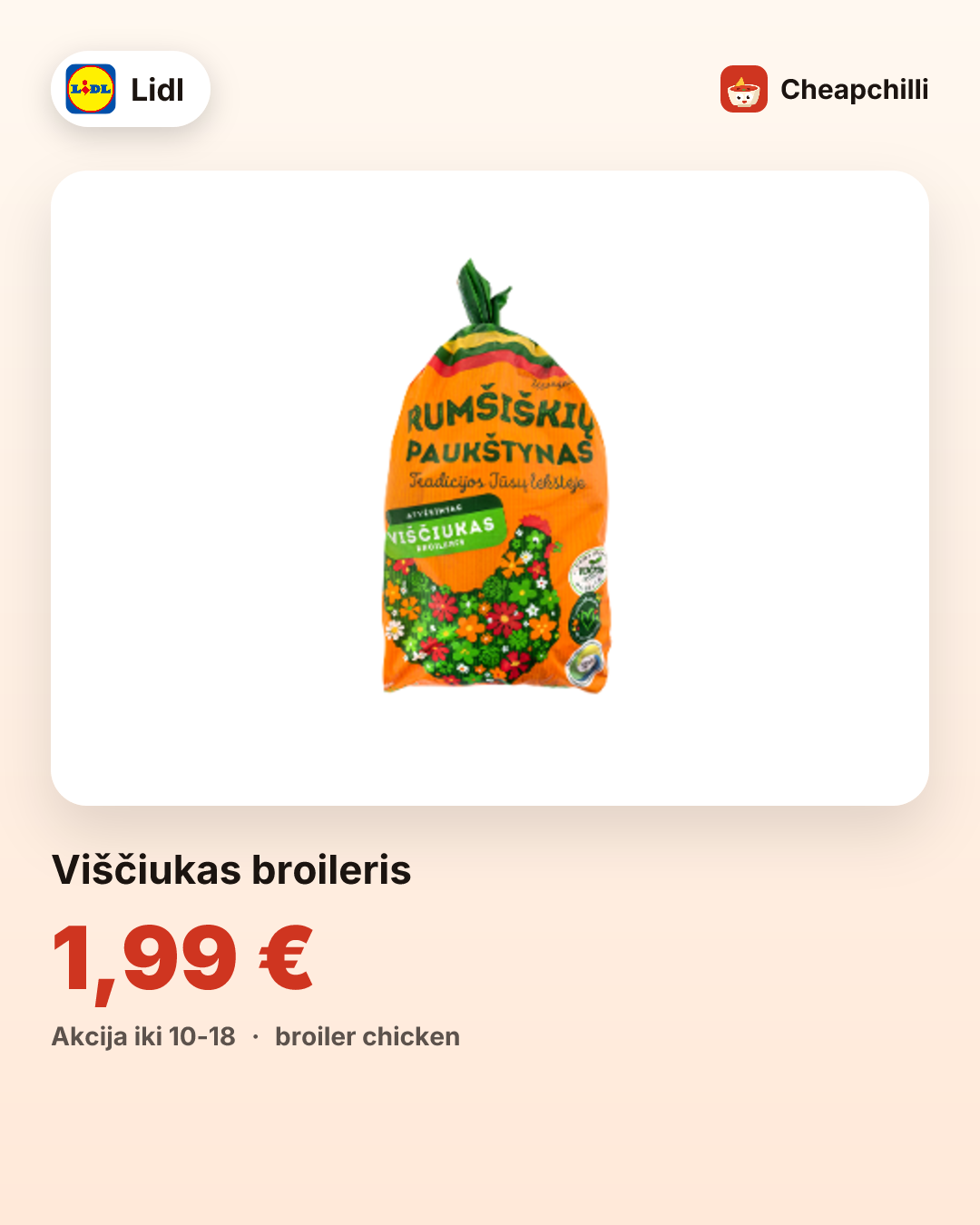 Viščiukas broileris